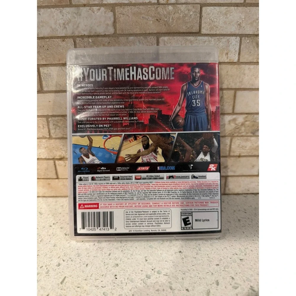 NBA‎ 2K15 PS3 PS3 Basketball Video Game